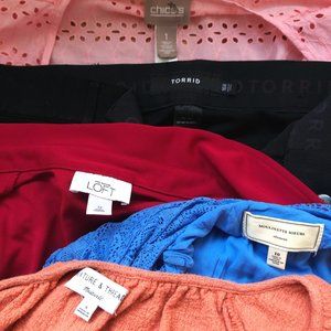 Drop 1, Box 3: Torrid, Theory, Madewell, J. Crew, Chico's, Anthropologie, LOFT